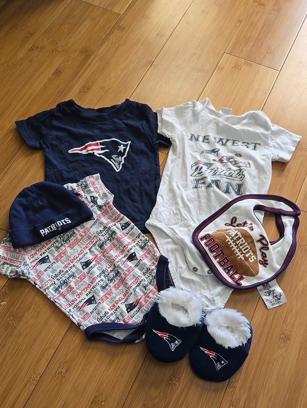 NFL Patriots Baby Bundle